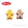 Gingerbread Man Sweet Jelly Gummy Candy en vrac